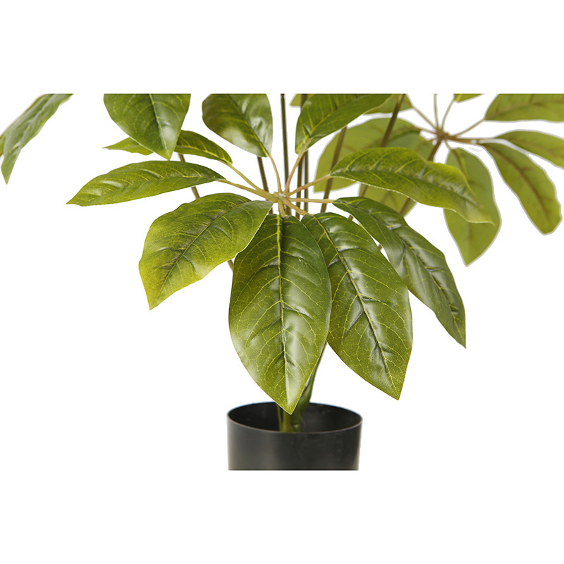 65CM Artificial Schefflera Arboricola Fake Umbrella Tree Indoor Decorative Evergreen Tree