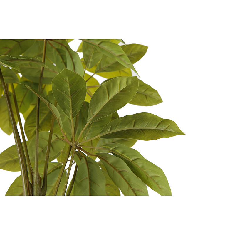 65CM Artificial Schefflera Arboricola Fake Umbrella Tree Indoor Decorative Evergreen Tree