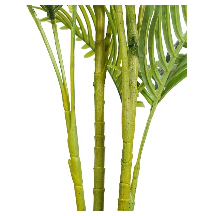 100cm Small Hawaii Palm Tree Artificial Tropical Palm For Indoor Y8388-12-4S