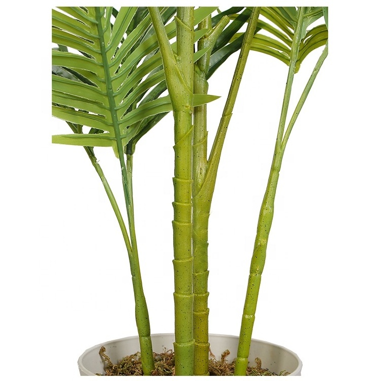 100cm Small Hawaii Palm Tree Artificial Tropical Palm For Indoor Y8388-12-4S