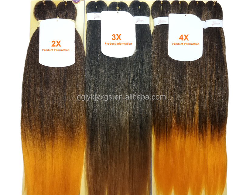 Factory Wholesale 26Inch 2x 3x 4x Pre-stretched Expression braiding hair pre stretch  Pre-stretched Braiding Hair