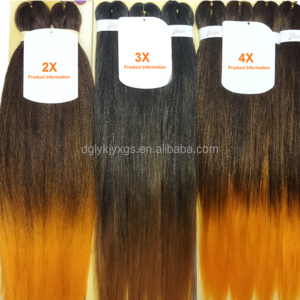 Factory Wholesale 26Inch 2x 3x 4x Pre-stretched Expression braiding hair pre stretch  Pre-stretched Braiding Hair