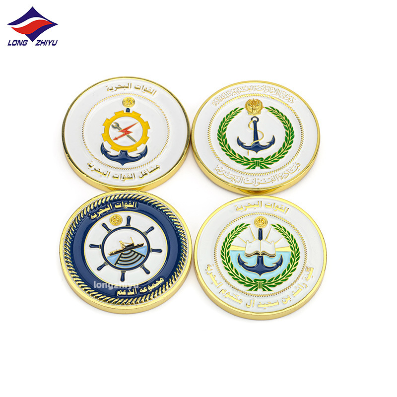 Longzhiyu 17years metal commemorative coins supplier custom uae souvenir coins gold silver copper coins