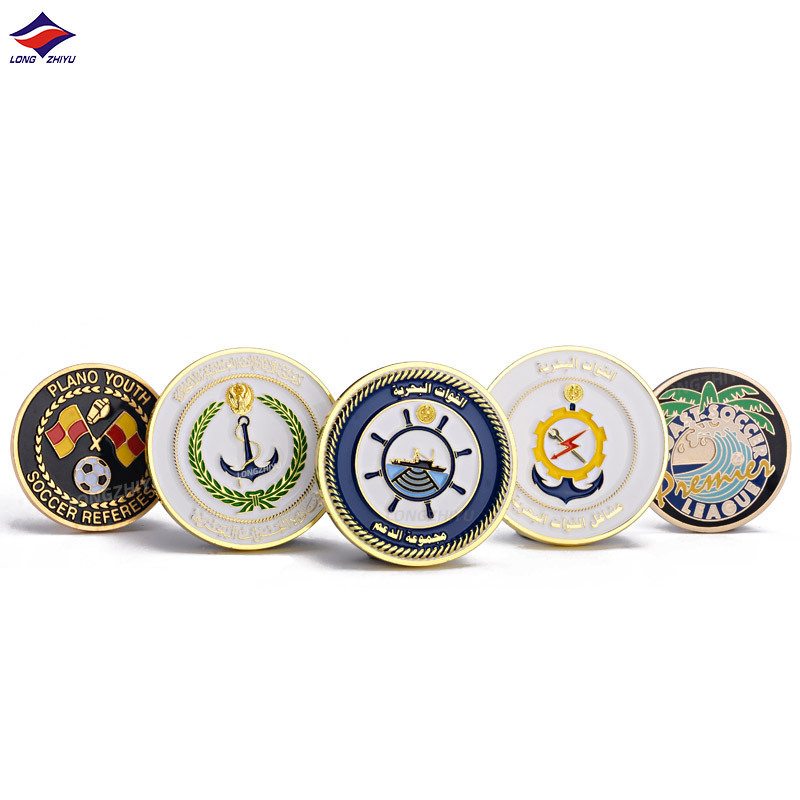 Longzhiyu 17years metal commemorative coins supplier custom uae souvenir coins gold silver copper coins