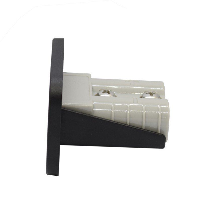 Flush Mount 50 Amp Connector Plug Mounting Bracket Panel Cover for Caravan Camper Boat Truck