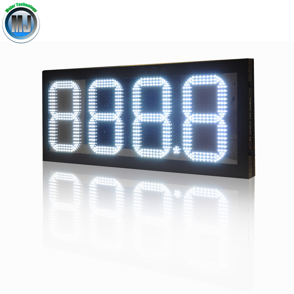 Wireless Control outdoor rf led petrol price sign board segments gas signs digital panel