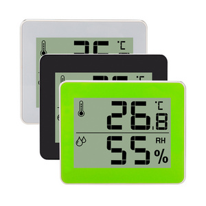 Manufacturer Promotion Wall-mounted Digital Thermo-hygrometer Plastic Household Indoor Hygrometer Thermometer