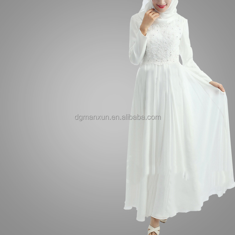 New Design Muslim Wedding Dress White Abaya Online Shopping Girl Names Muslim Burqa