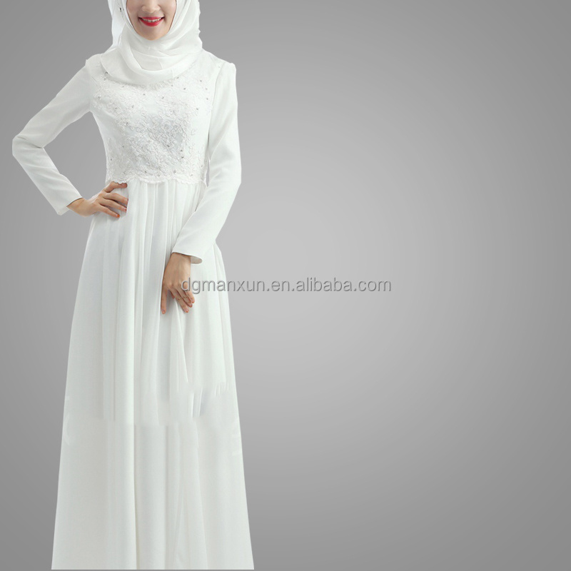 New Design Muslim Wedding Dress White Abaya Online Shopping Girl Names Muslim Burqa