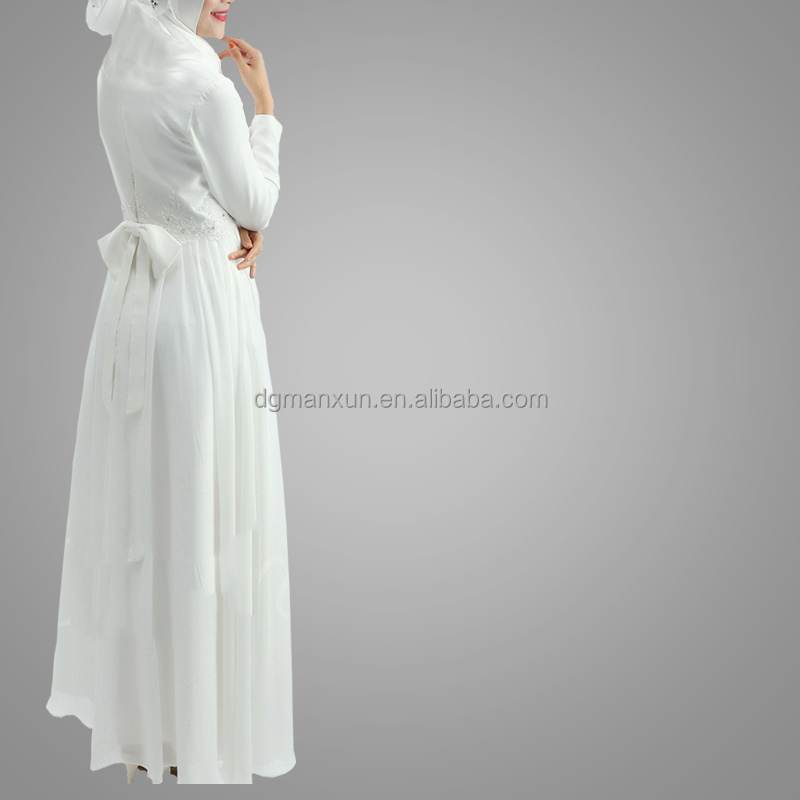 New Design Muslim Wedding Dress White Abaya Online Shopping Girl Names Muslim Burqa