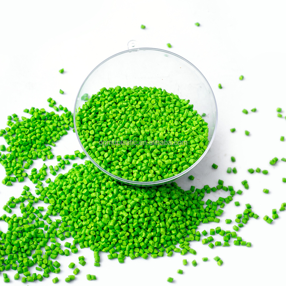 green masterbatch for plastic injection and plastic blowing film bag making