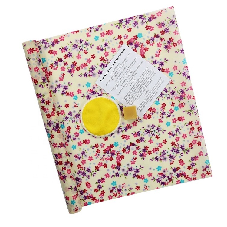 Sustainable Eco Friendly Products Vegan Reusable Food Wrap/soy Wax Food Wraps/beeswax Food Wraps