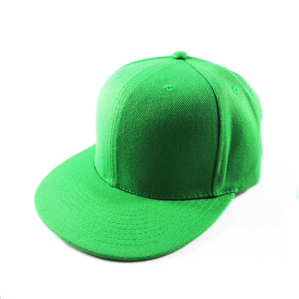 Yupoong snapback OEM Service Custom Brim Blank Snapback Cap, Fashion Plain Black  Flat Brim Gorras Hat