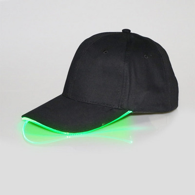 Custom High Quality Led Caps Light Sport Hat Cotton Snapback Led Baseball Hat