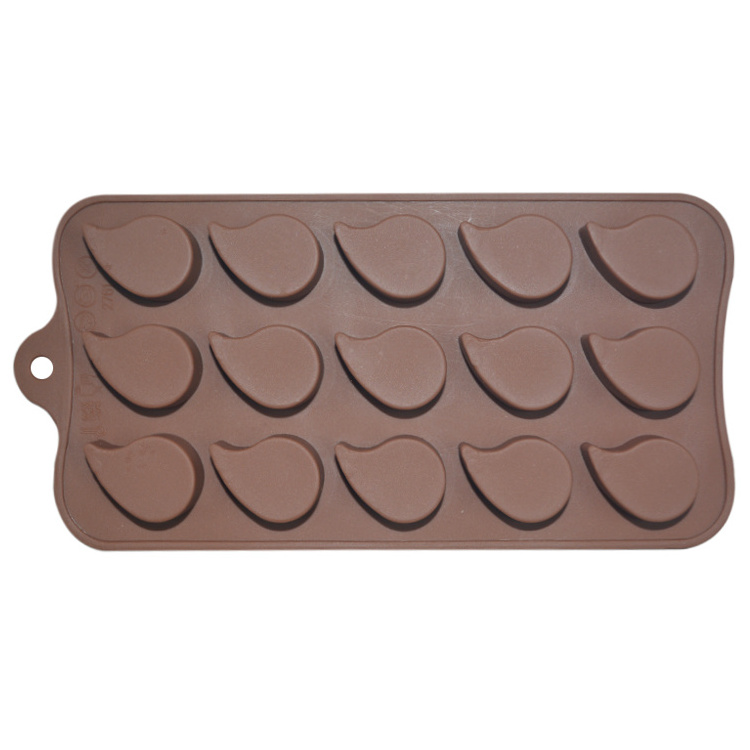 MHC Manufacture Silicone Chocolate Mold Droplet Shape Moldes De Silicon Para Chocolates Mold Silicone