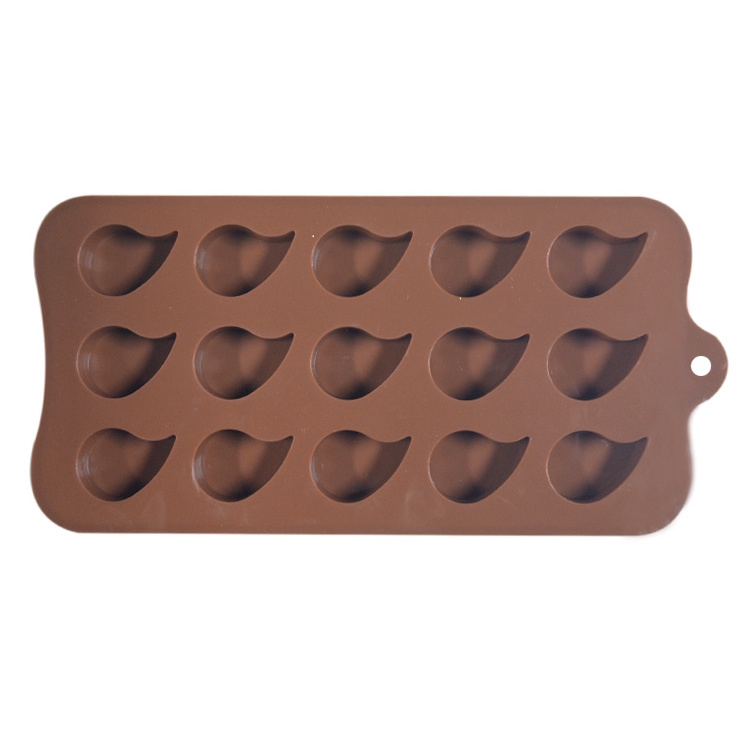 MHC Manufacture Silicone Chocolate Mold Droplet Shape Moldes De Silicon Para Chocolates Mold Silicone