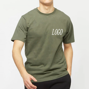 Quality Plain Lightweight Custom Logo Organic Cotton Round Neck Baggy Oversized Basic Casual Breathable Flex 250Gsm T Shirt