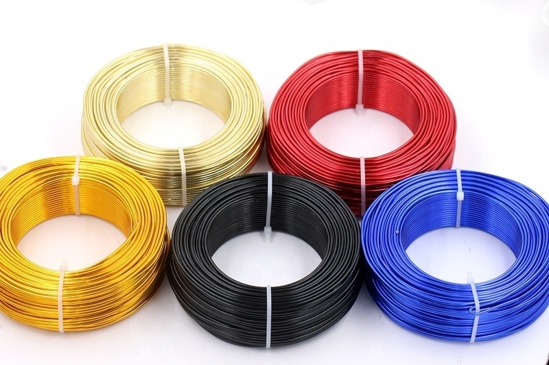 Anodized Bonsai Aluminum Training Wire for Support Garden Plant Wire Factory 0 8mm 5 0mm Custom Tree Surface Packaging Pcs Color