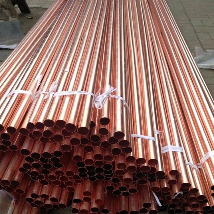 Air conditioning pancake coil  copper rectangular square tube supply top quality  tube customized coper pipe tube