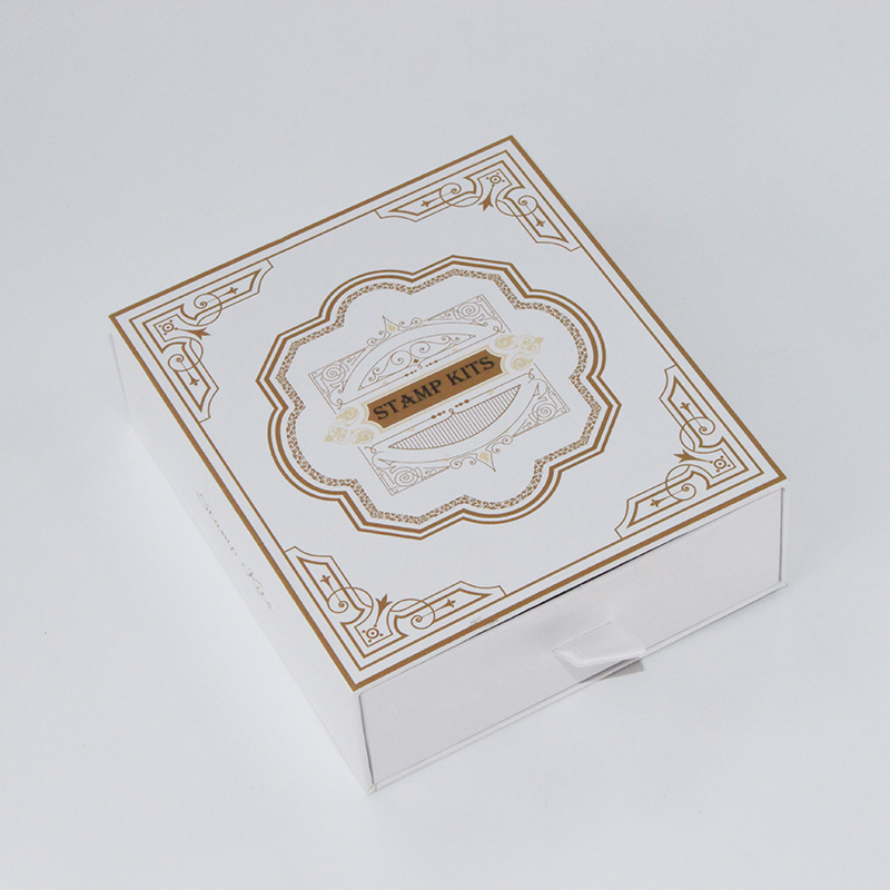 Wholesale custom design rigid drawer box gift box with EVA foam for jewelry and musical instruments