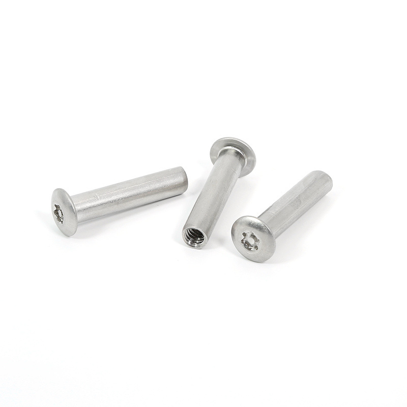 Hex Socket threaded Barrel Nut M2 M3 M4 M5 M6 M8 M10 stainless steel Sleeve Fixing Long Round Coupling Nut