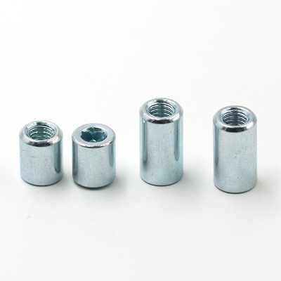 Hex Socket threaded Barrel Nut M2 M3 M4 M5 M6 M8 M10 stainless steel Sleeve Fixing Long Round Coupling Nut