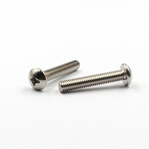 Custom 304/316/316l Din 7985 4*16Mm M3*11.2Mm 6-32 Stainless Steel Combo Drive Pan Head Machine Screw