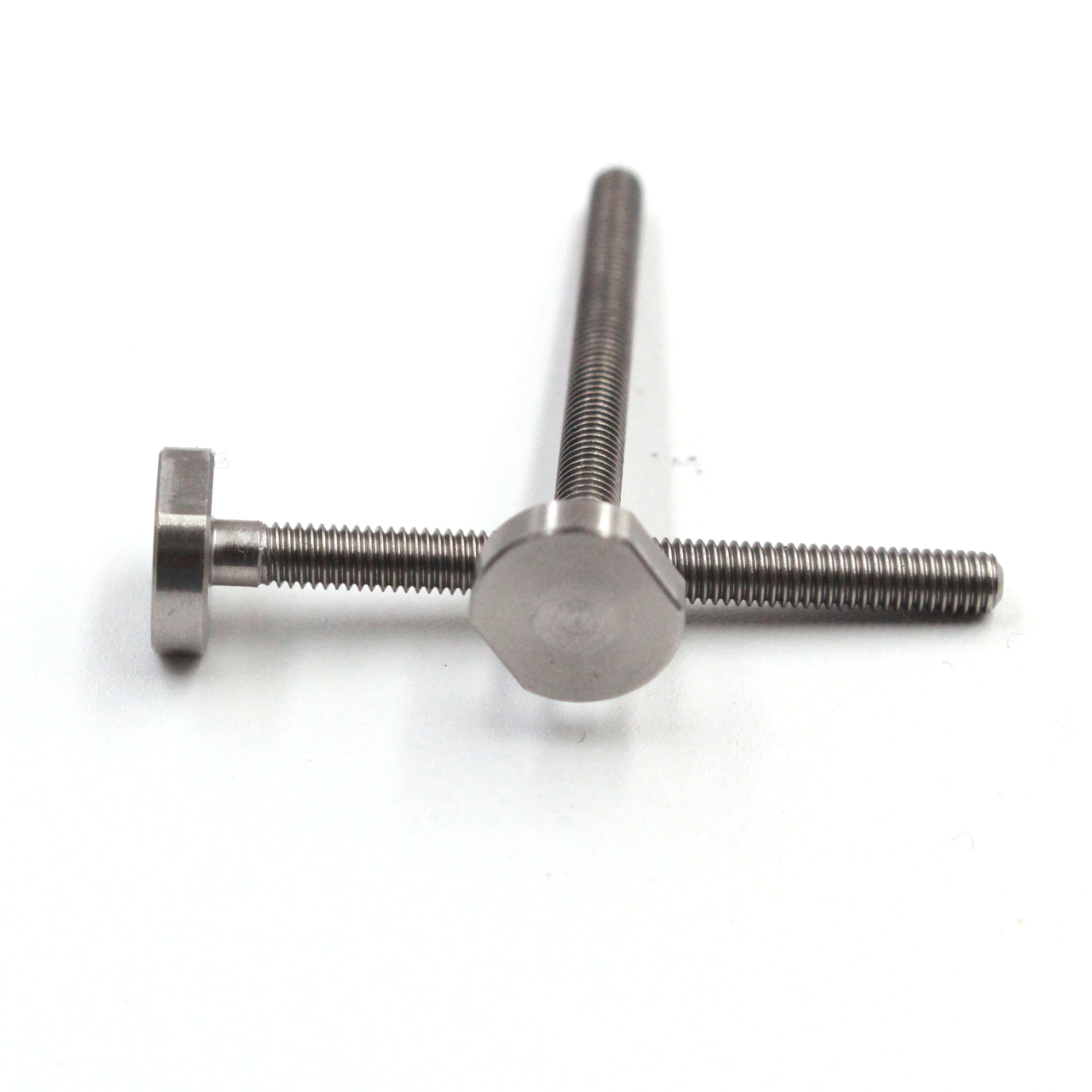 High Precision CNC Turning Parts CNC Milling Screw  m3 m4 m5 m6 m8 long 8mm 304 stainless flat head bolt 10mm car bolts for auto