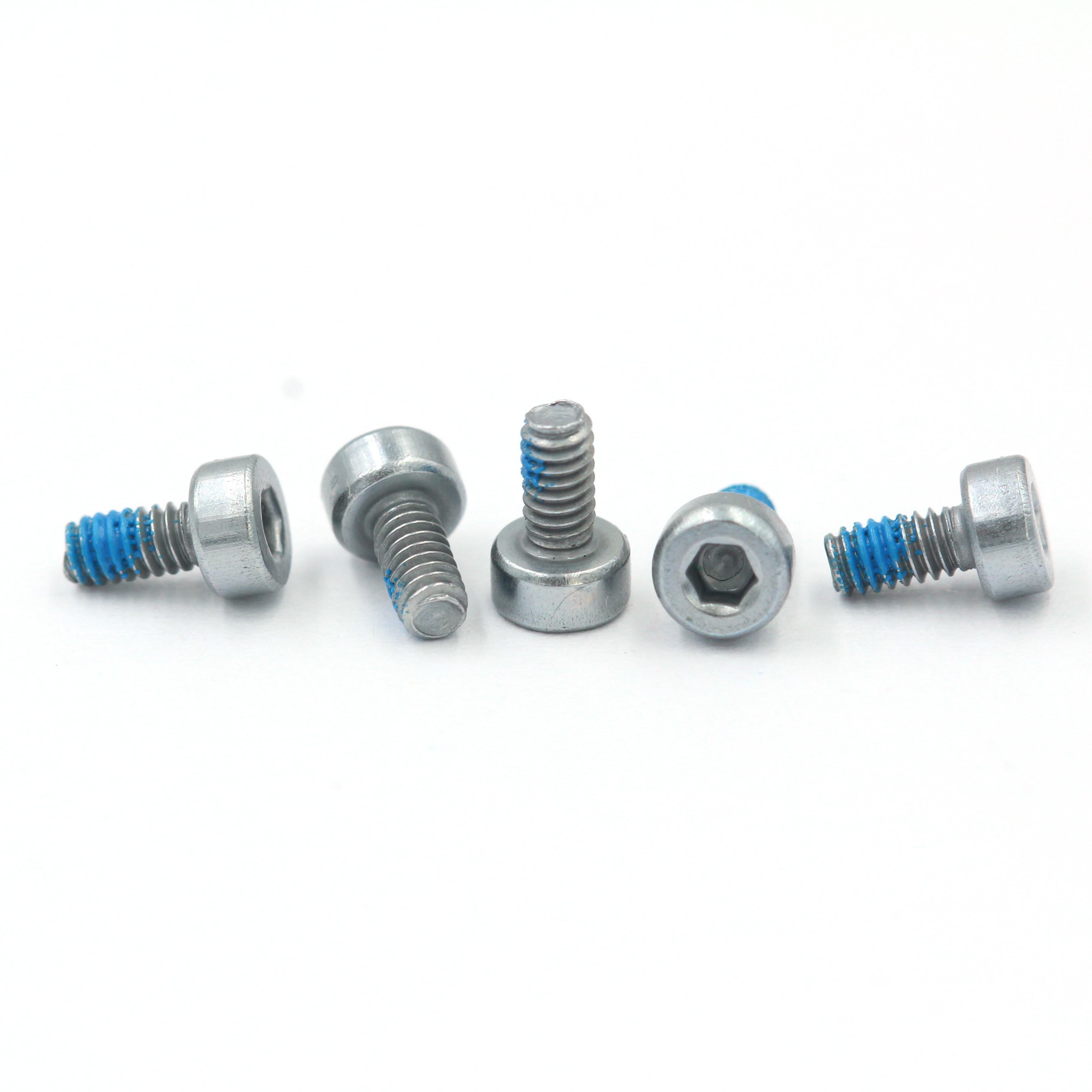 M3 8mm Anti-Losening Bolt All Styles Loctite Patch Screws with Nylon Patch Socket Cap Socket Cap Screws