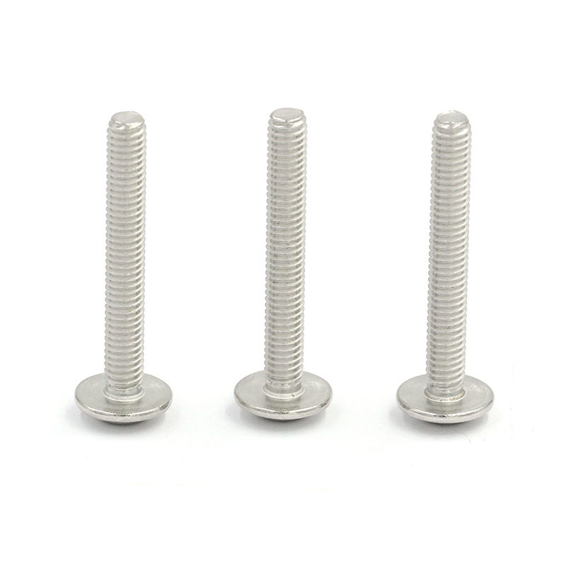 full threaded screw carbon steel metal screw and fastener phillips pan washer head machine screws