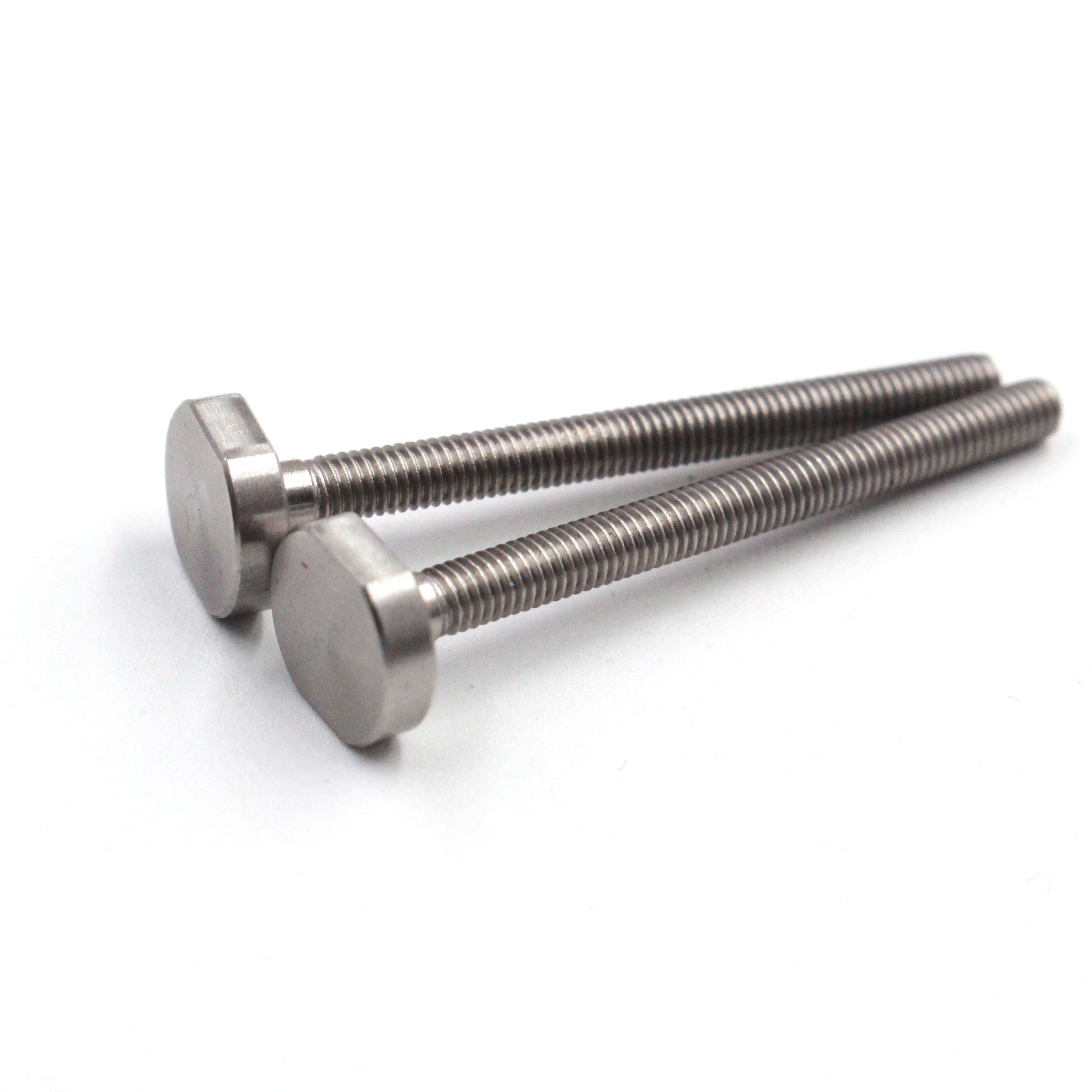 High Precision CNC Turning Parts CNC Milling Screw  m3 m4 m5 m6 m8 long 8mm 304 stainless flat head bolt 10mm car bolts for auto