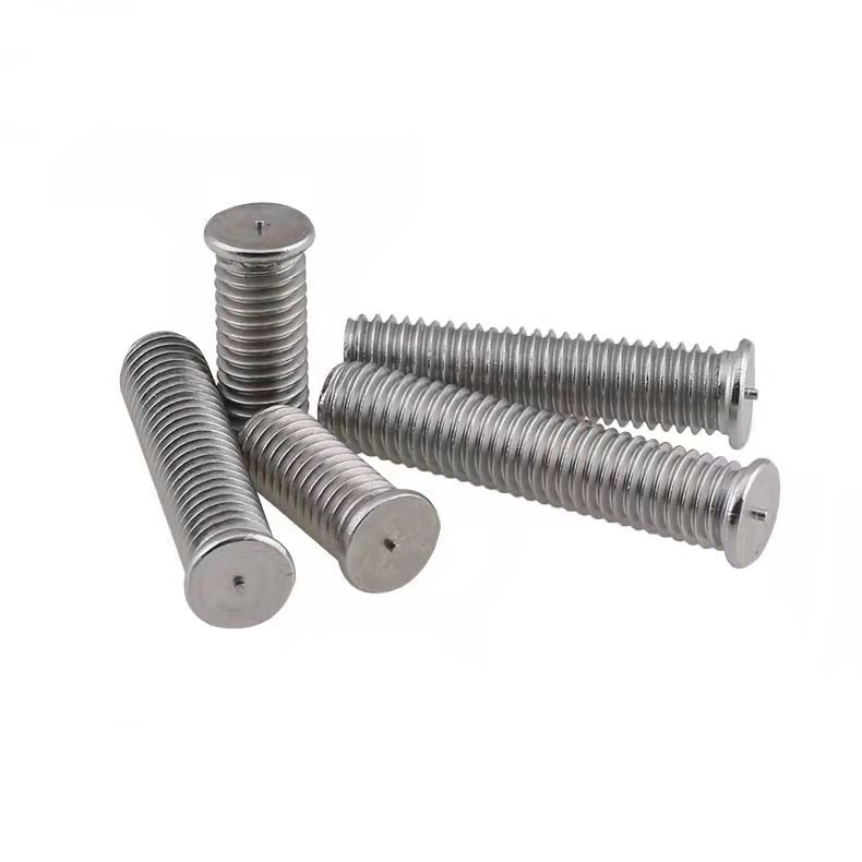 DIN 32501 ISO13918 pernos para soldadura m3 en cobre Copper stainless steel 1/2-13 welding bolt Weld Studs Threaded Bolts