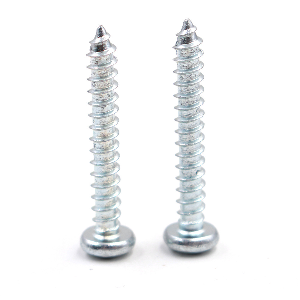 M2 M3 M4 M5 5/16 carbon Stainless Steel Pan head Phillips self tapping screw for metal