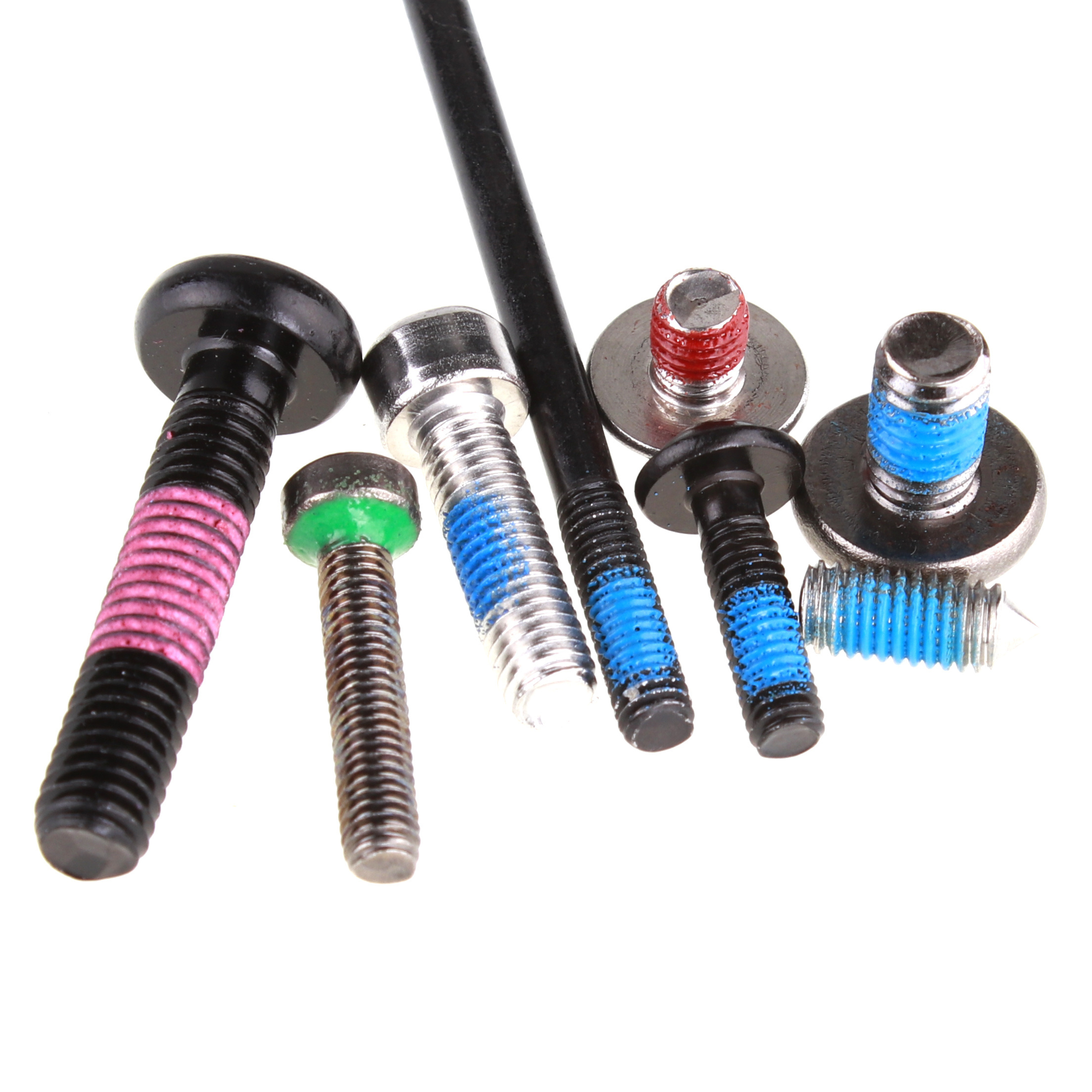 M3 8mm Anti-Losening Bolt All Styles Loctite Patch Screws with Nylon Patch Socket Cap Socket Cap Screws