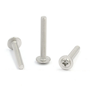 full threaded screw carbon steel metal screw and fastener phillips pan washer head machine screws