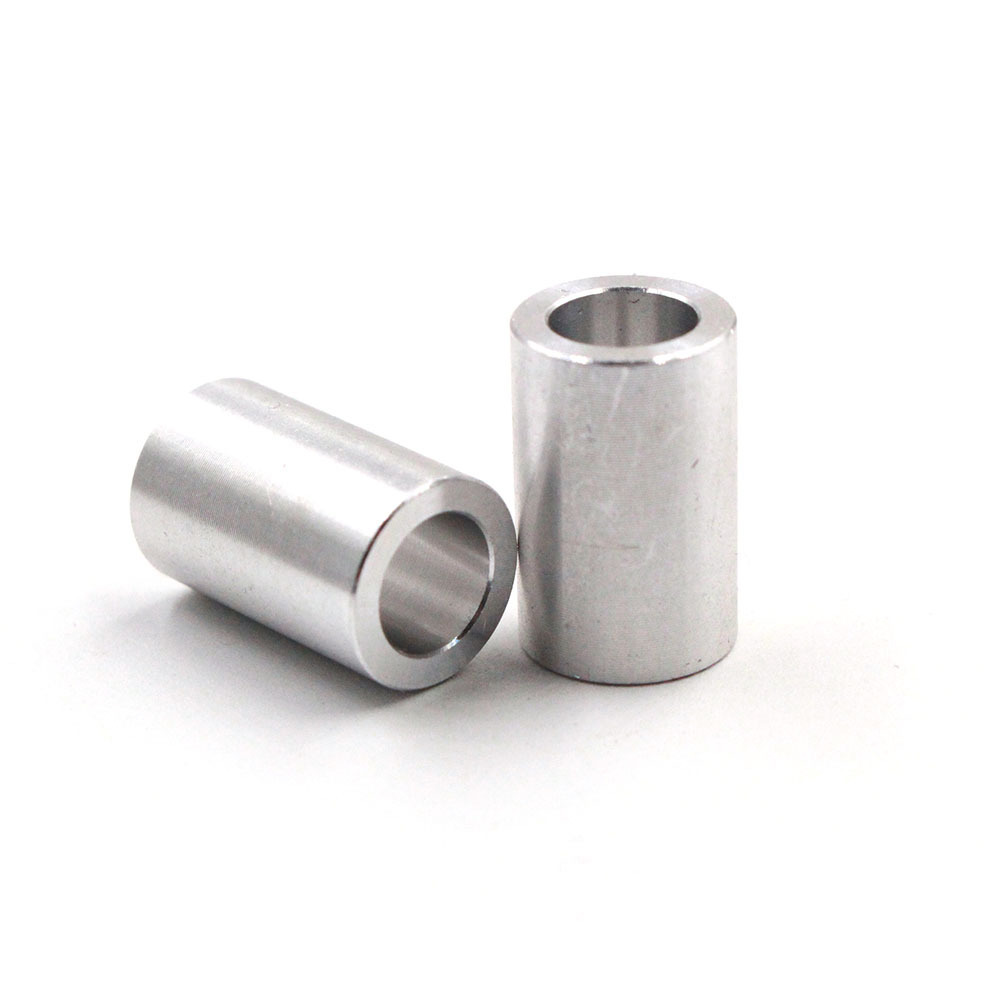 M3 M4 M5 M6 aluminum round cylindrical Spacers Custom Metal Spacer CNC Lathe turning Stainless Steel Unthreaded Spacers