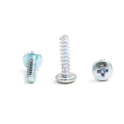 customized pan head stainless steel screw metal pan cross head screw Phillips Pan Head Self-tapping Screws