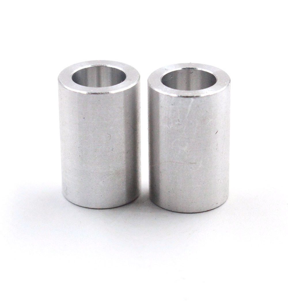 M3 M4 M5 M6 aluminum round cylindrical Spacers Custom Metal Spacer CNC Lathe turning Stainless Steel Unthreaded Spacers