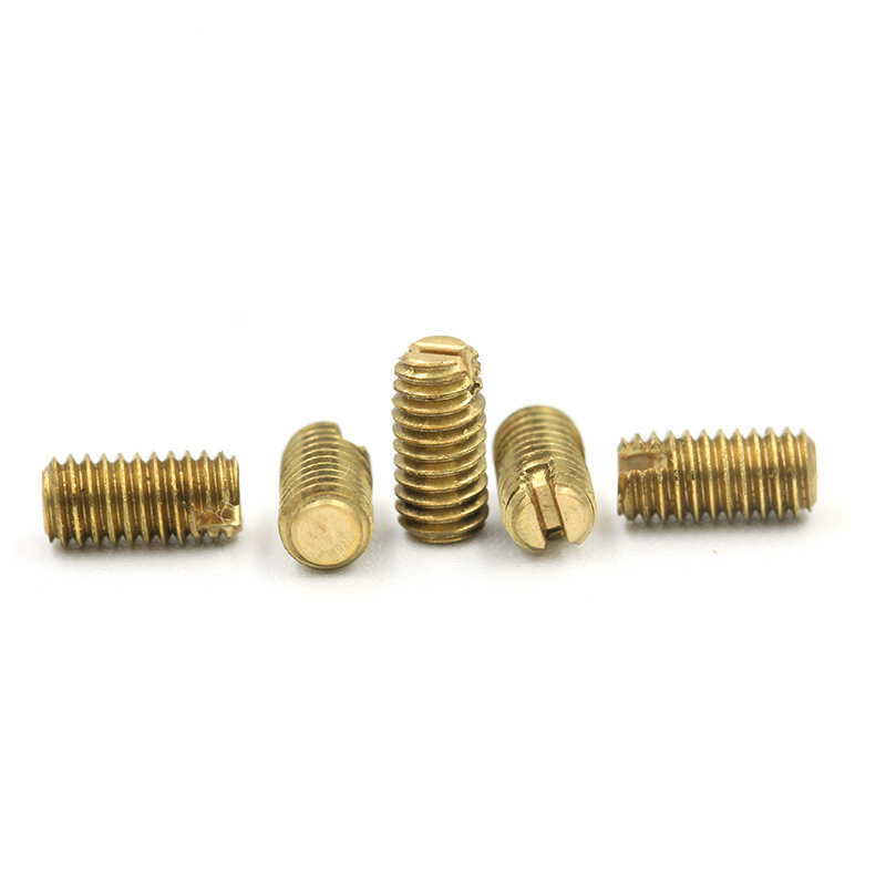 DIN 913 din914 DIN 916 DIN 551 headless hexagon hex socket small nylon tip grub screw slotted head cup point set screw