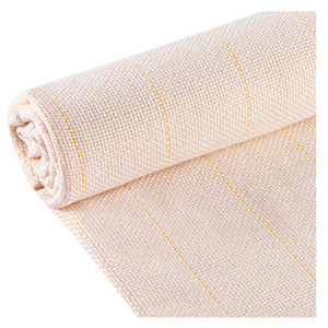 MINGYU Large Overlocking Tufting Cloth with Marked Lines- Primary Monk's Cloth Punch Needle Fabric for DIY Rug-Punch Tufting Gun