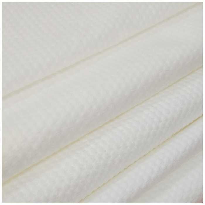 MY flushable pla wood pulp spunlace nonwoven wipes sheet cotton 100% rayon woodpulp pet spunlace nonwoven fabric manufacturer