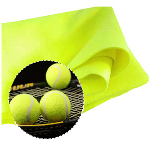 MY Lowest price tennis cloth fabric 1mm 1.4mm 2mm 3mm fluorescent color felt soft polyester fiber needled cloth tennis cloth