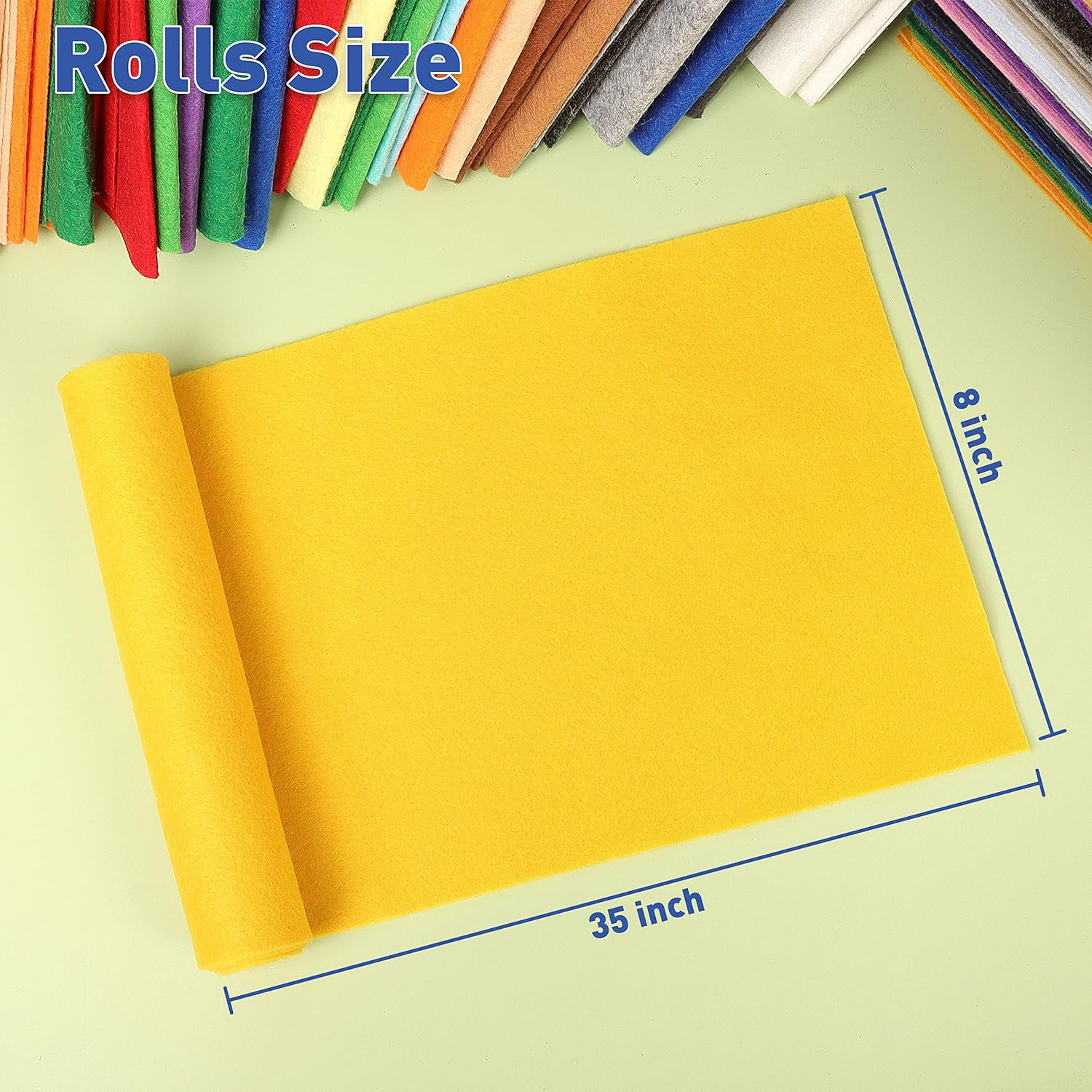 MINGYU Eco-Friendly Non woven Viscose Needle Punch Nonwoven Felt Fabric Felt Sheets Fabric For Car Interior Toys