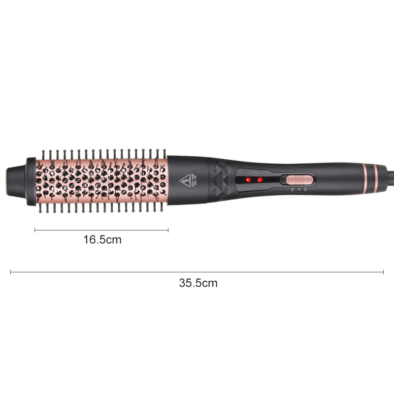 New Electric Curling Hair Straightener Comb Professional Ceramic Curling Iron Brush Straightening Comb