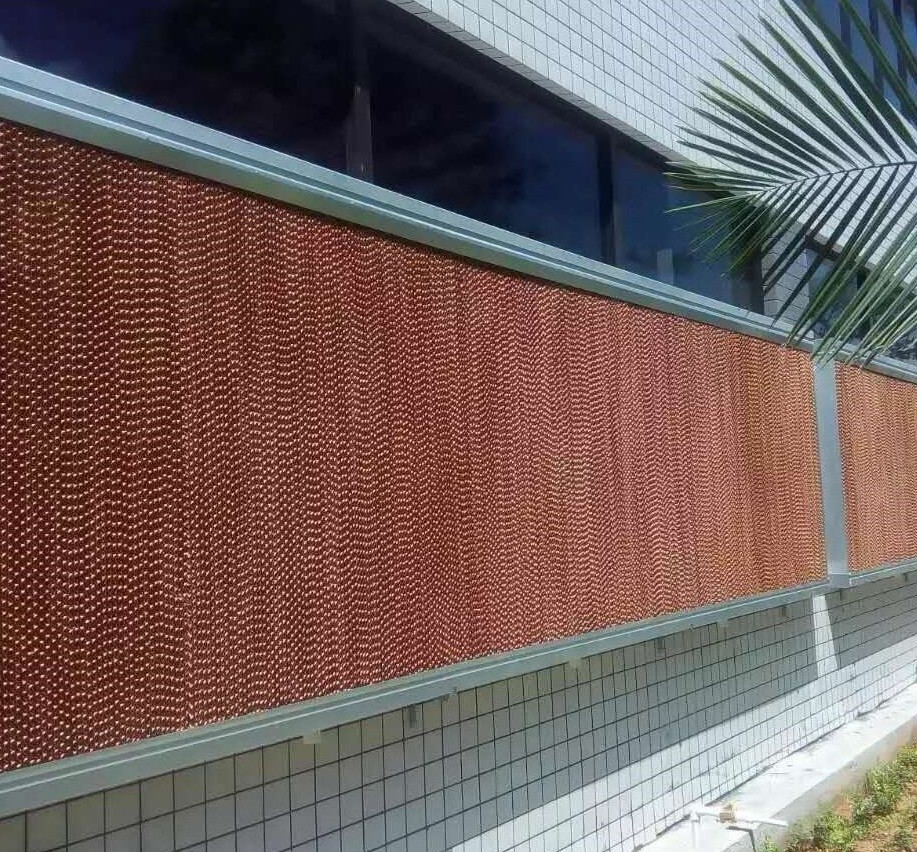 Cellulose honeycomb Industrial Water Evaporative Cooling Pad for Poultry House