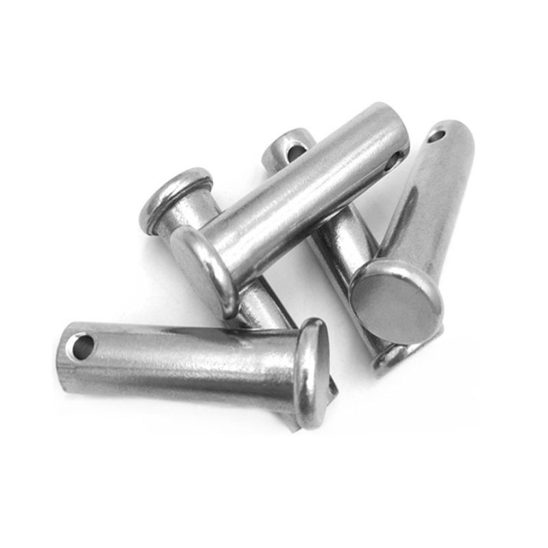 Customized groove pin custom high hardened stainless steel clevis pin with head