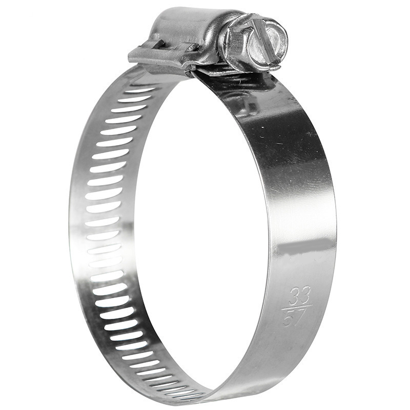 Single Ear Double Wire Spring Galvanised Stainless Steel American Type Heavy Duty Hose Clamp