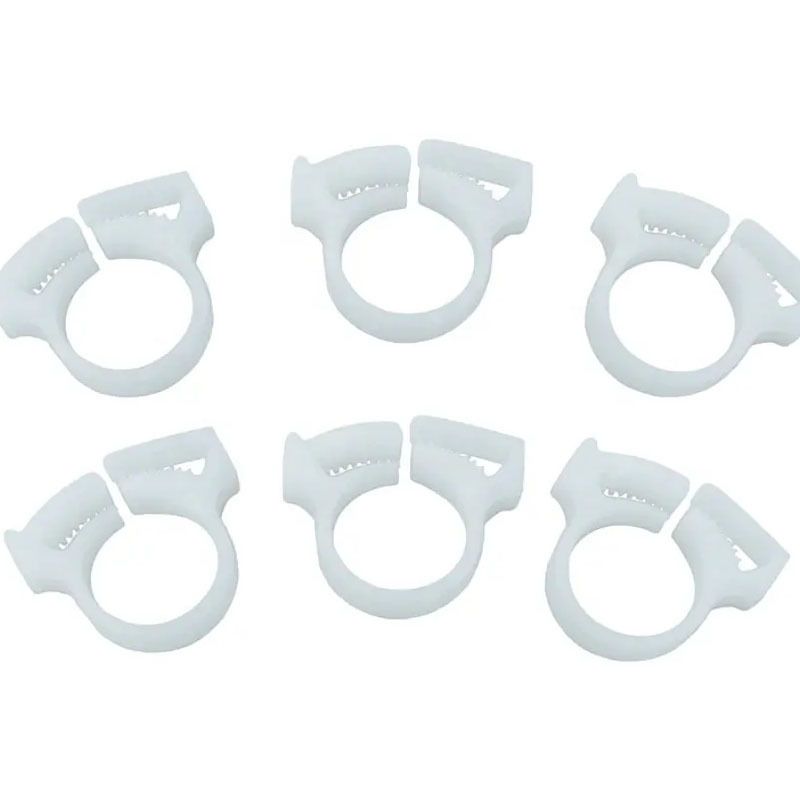 Rubber Pipe Clamps Plastic Hose Clamp Heavy Duty Factory Price Nylon Or Pvc Snap Pipe Clamps