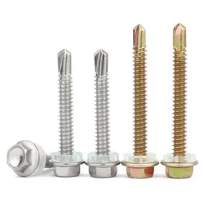 Self Drilling Roofing Screw Hex Head Self Drilling Screw For Metal