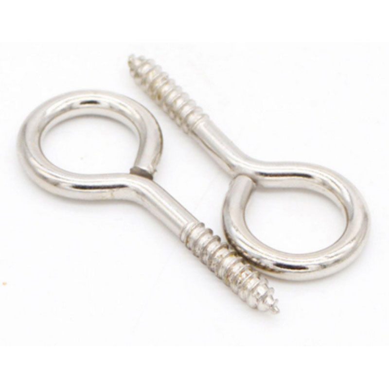 Wholesale All Size Metal Stainless Steel Goat's Eye Self-tapping Screw Hook